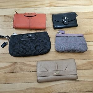 Coach wallet bundle